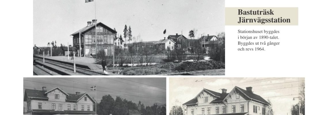 Månadens bild april Bastuträsk Järnvägsstation