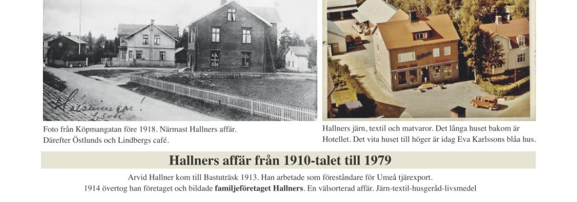 Månadens bild oktober Hallners affär